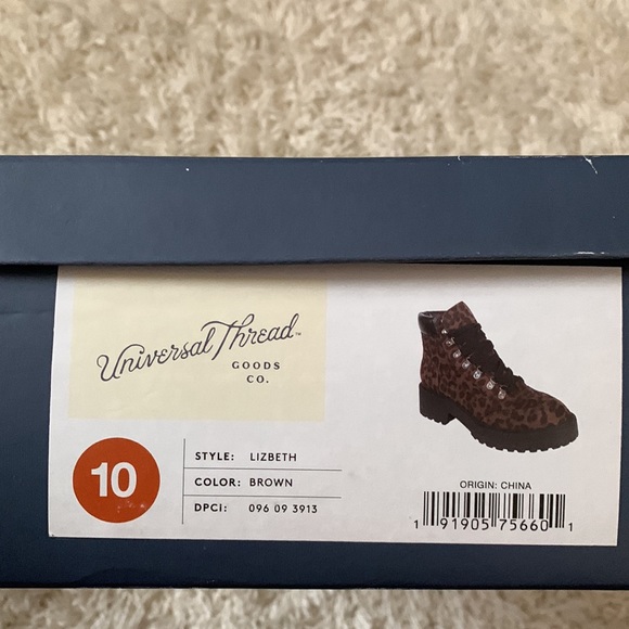 Leopard print hiker boots - Picture 6 of 6